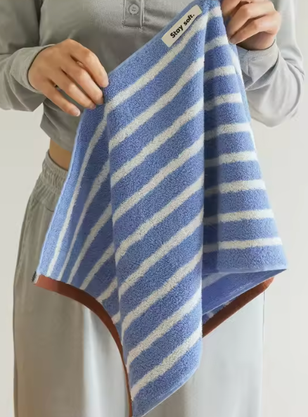 Cloud Stripe towel